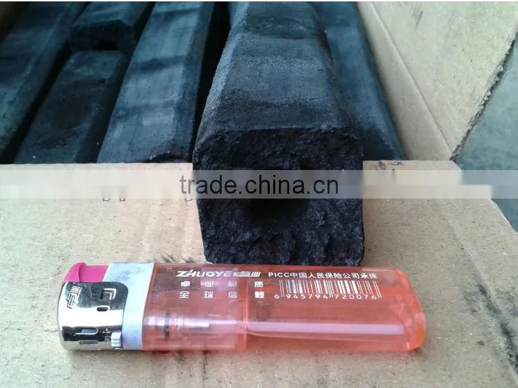 high more than 7500J/law smoke/long burning time/CHARCOAL FOR BARBECUE from Hongye