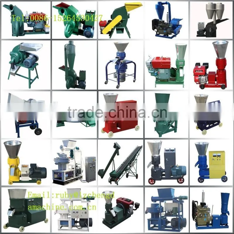 Wood pellet machine for homemade pellets production