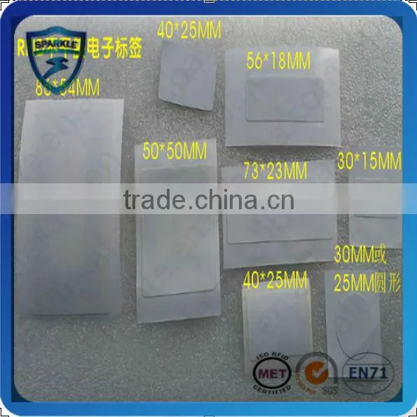 Most use rfid tag for supermarkets