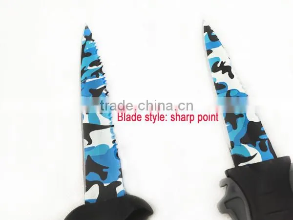 420 Stainless Steel ABS Handle Sword Drofessional Dive Knife