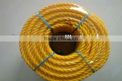 PE/PP 3-strand rope/pp twist rope