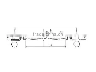 EU CLOSED BODY TURNBUCKLE CSHL03FJ