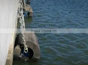 Cylindrical rubber fender-Dock Rubber Fenders