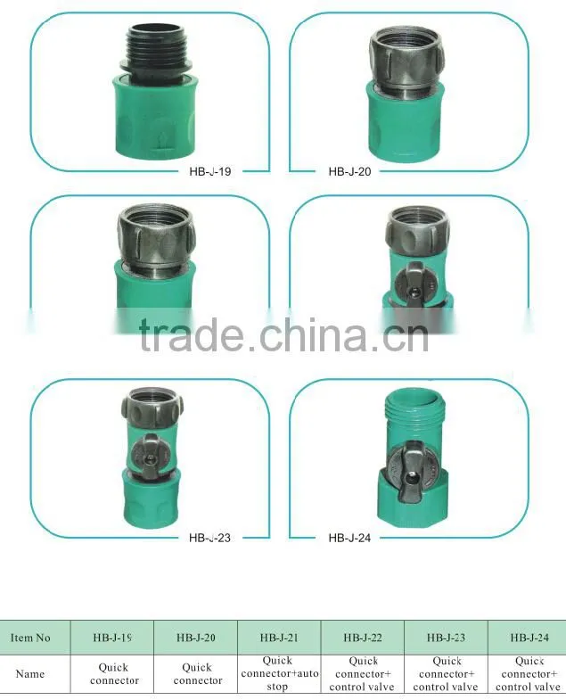 china supplier of plastic hose connector, quick coupling female,garden pipe fitting