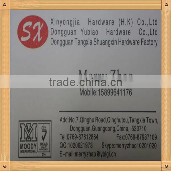 high precision spring steel button clip, v spring clip in china factory ISO9001 passed