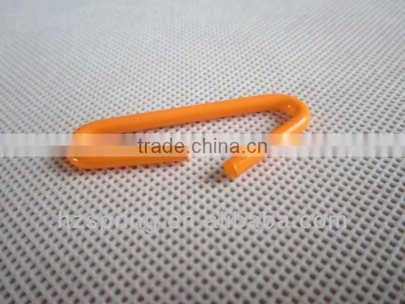 Powder Coated C Hook, Panton 804C Color