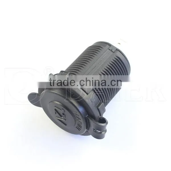 Car 12V DC Socket/Car Socket With Standard Nut And Marine Cover