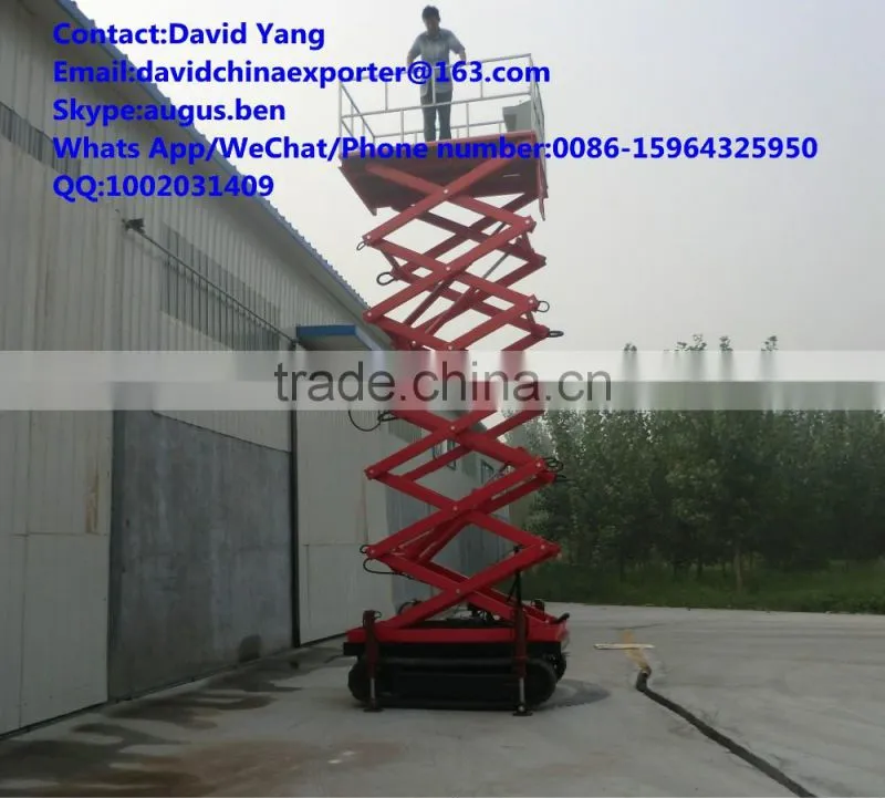 stable hydraulic scissor lift table in stock