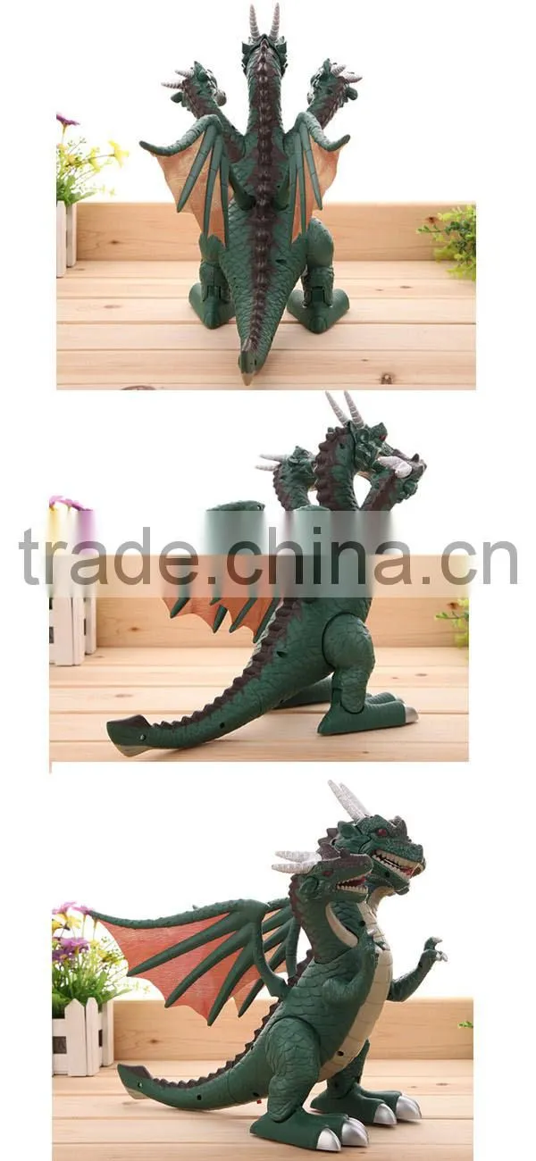 Volcano to toy flying dinosaur toy, Battery Operated Dinosaur Toys With Light and Music