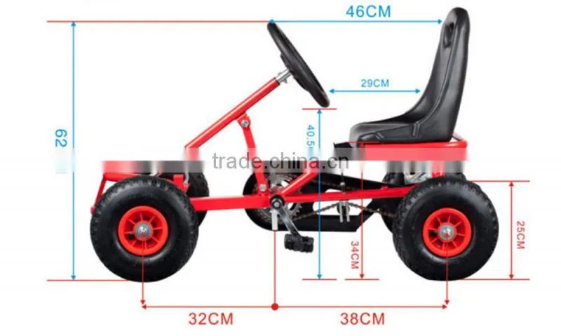 2016 Newest Pedal For Kids without 2 stroke go kart engines