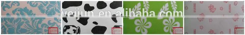 2014 flower printing pp spunbonded nonwoven fabric