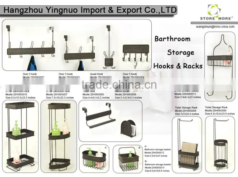 Store More textilene Shower Caddy for Shampoo