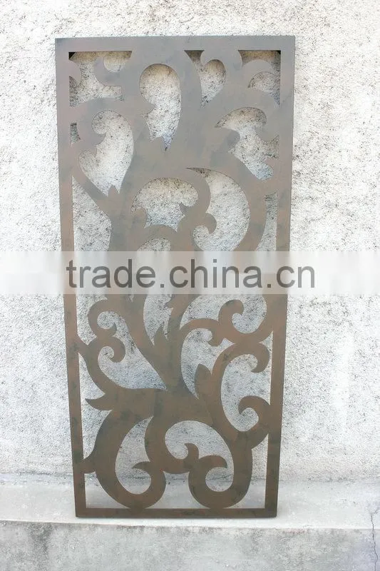 Decorative metal wall art