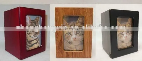 Photo frame wholesale wooden pet urn