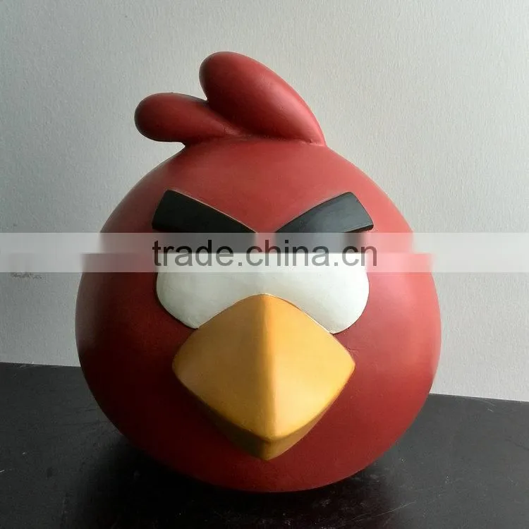 Resin bird figurine