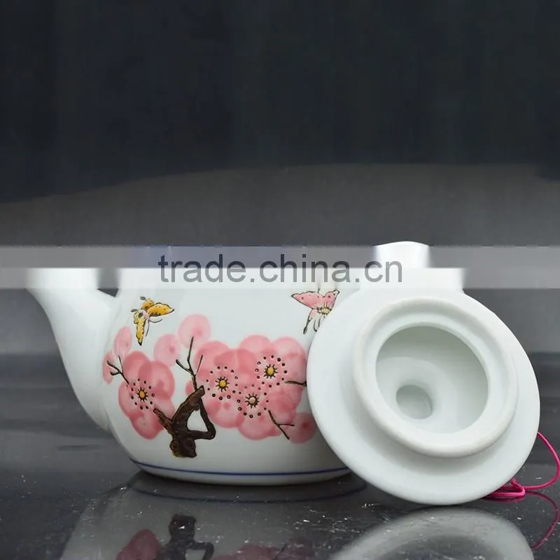 cheap hand painted porcelain teapot ceramic teapot