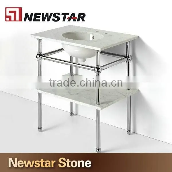 Hotel project metal bathroom vanity base
