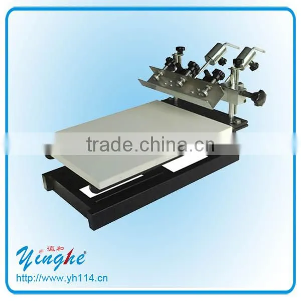 hot sale six color six station screen printing machine for T-shirt and cap
