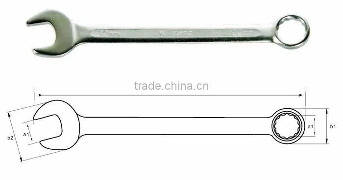 Combination Wrench Chorme Vanadium Steel