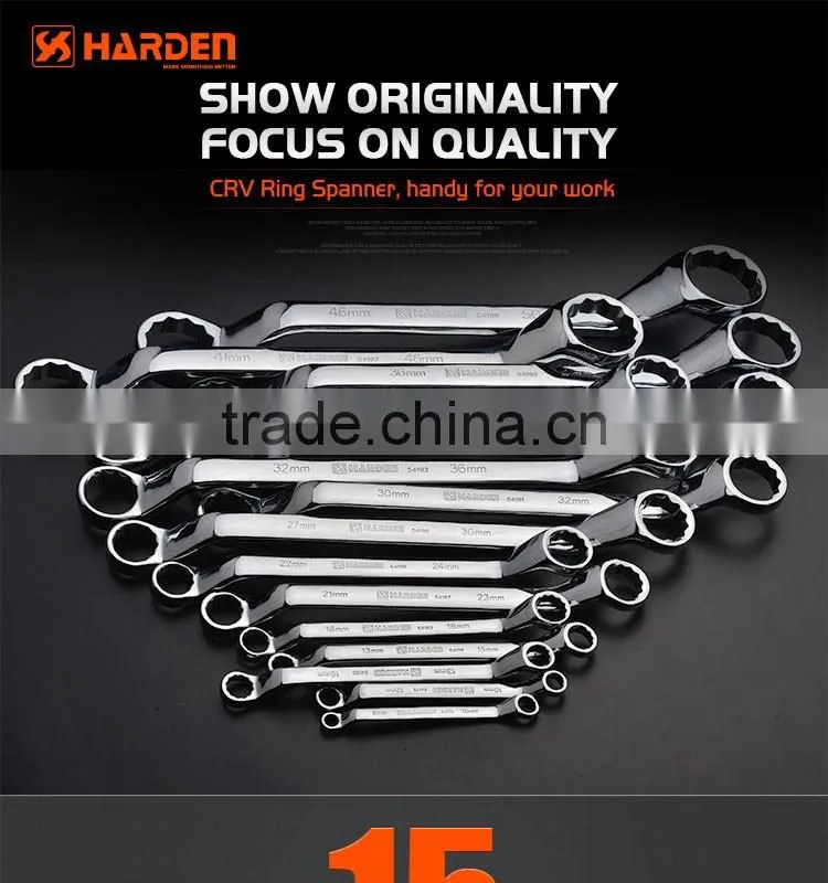 Professional Commercial Electric Hand 6 Point Cr-v Ring Spanner Tools