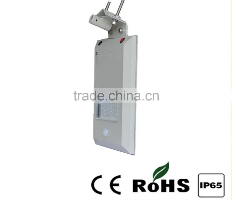 Retrofit LED all in one solar street light solar integrated