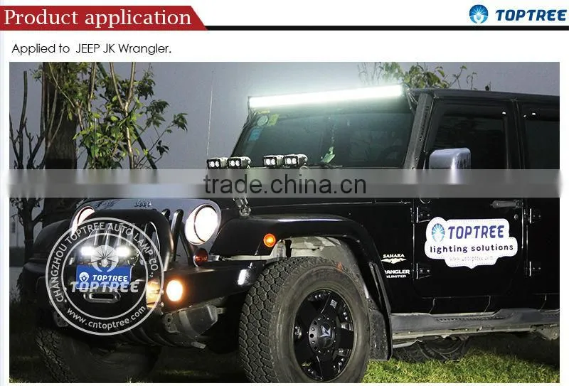 50" 288W LED Light Bar Mount Kit Jeep JK Wrangler Mount Kits