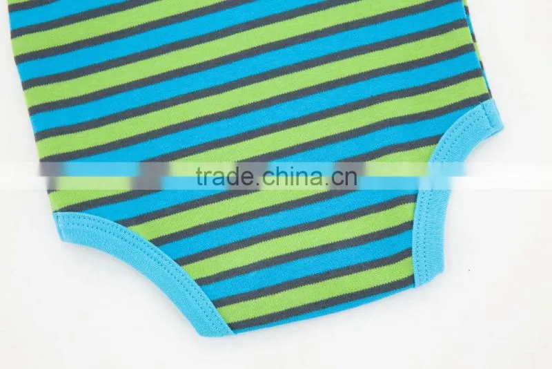 High Quality Newborn Clothes Stripe Sleeveless Cotton Baby Rompers Summer