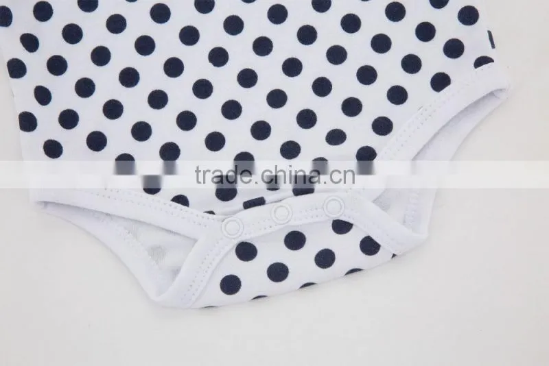 Best Selling Baby Clothes Summer 100%Cotton Short Sleeves with Prints Newborn Infant Baby Bodysuits