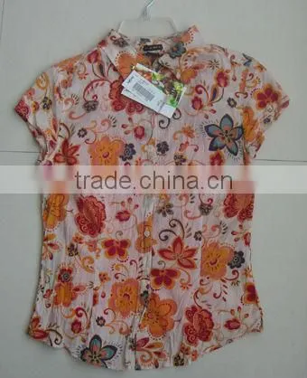 COTTON VOILE PRINTED SHIRT