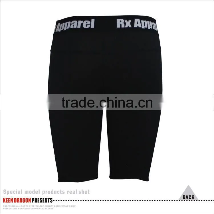 OEM High Quality Paper Print Mens Woven Gym Shorts Tight Mma Shorts