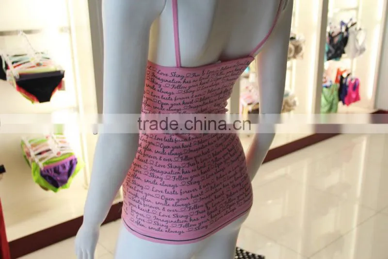 Latest Design Seamless Hot Girls Sexy Tank Top