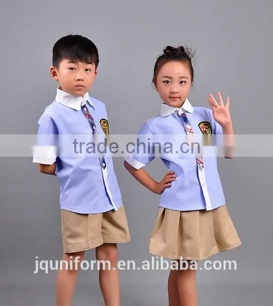 OEM design korean style modern kindergarten school uniforms China wholesale