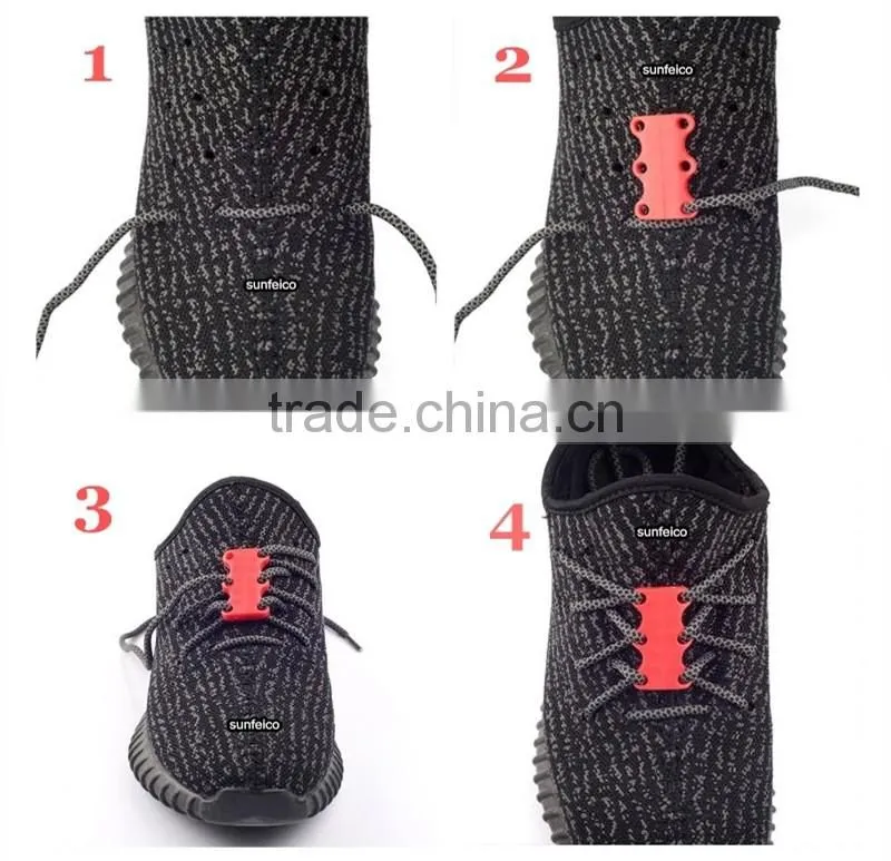 Custom Shoe Lace Locks Closures - NO TIE Shoelaces Lock Lace Buckles - Easy Shoe Laces Kids No Lace Shoes - 10 Colors