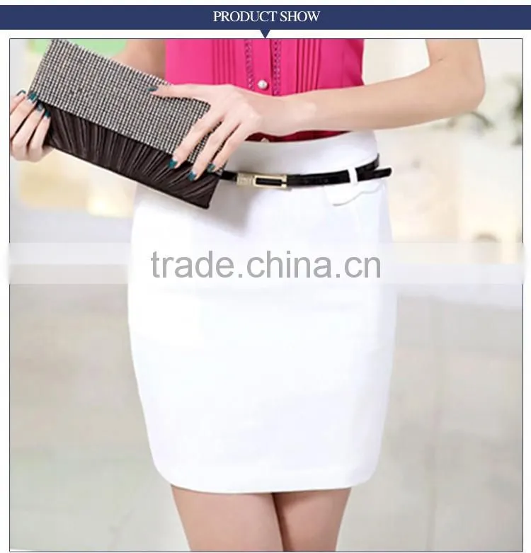 Ladies Office Wear Latest Fashion Slim Fit Skirt