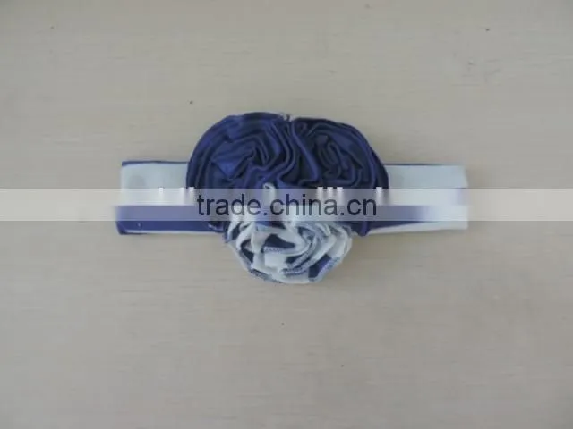 boutique stretch hairbands for baby girls cheap remake elastic sport stripe headbands for children flower hairwear