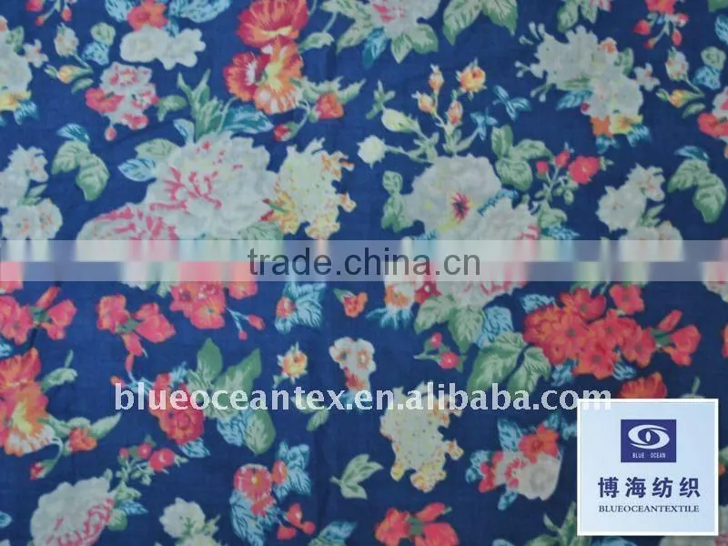100% PURE COTTON PRINTED VOILE COTTON VOILE 60X60/90X88 53/4"INCH 70GSM 2OZ FACTORY IN HUZHOU