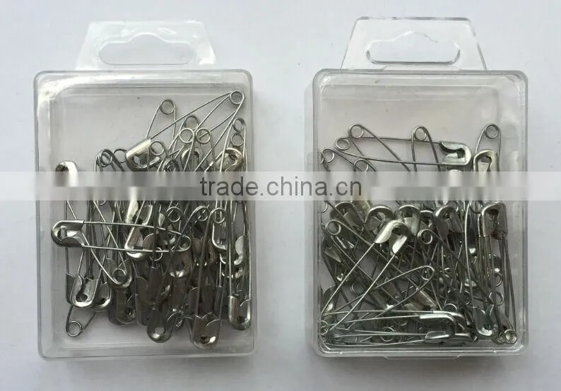 Hang tag safety pins with different size