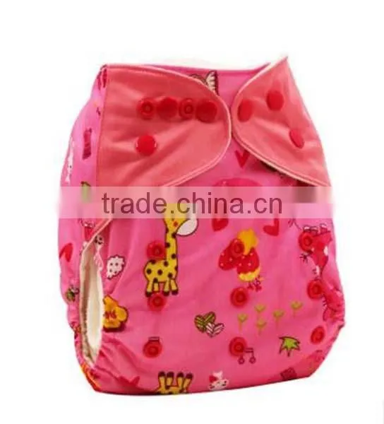 fashion cartoon pattern adjustable baby dipper cloth