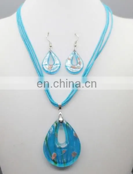 Fashion colored glazed inspired peacock pendant necklace