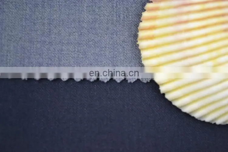 shaoxing textile twill grid fabric .the office staff uniform.