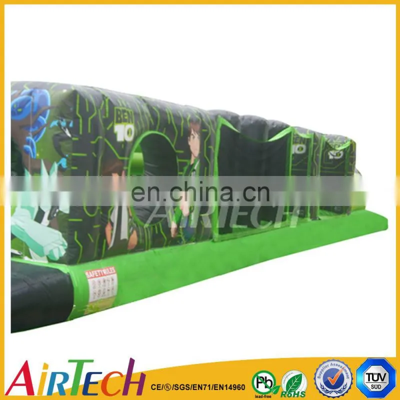 Colorful inflatable course,obstacle course race for sale