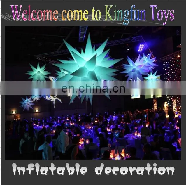 1.5M inflatable jellyfish with LED lights