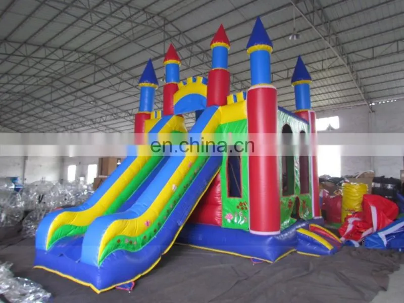 Inflatable cartoon combo jumping inflatable jumping combo for kids