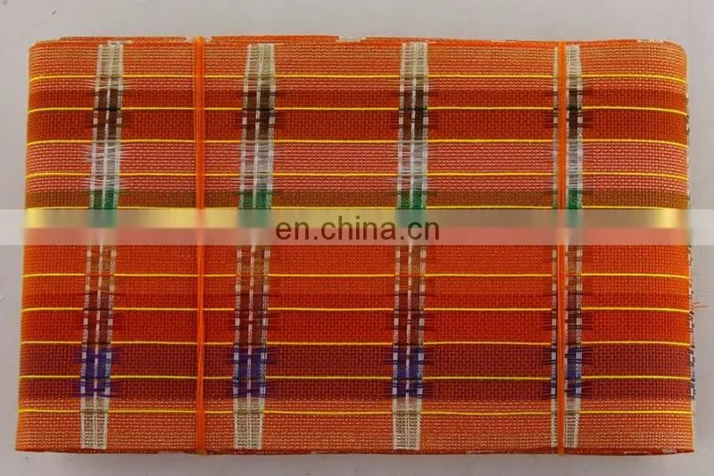 2016 hot selling and best quality orange african headtie