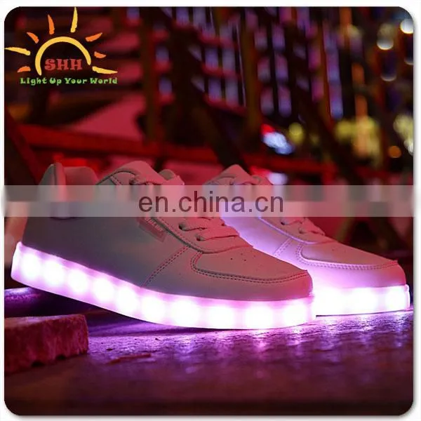 new arrival 2016 adult shoes with lights