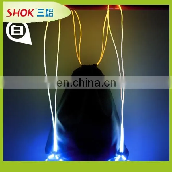 Outdoor activities Identify LED light backpack at night made in China
