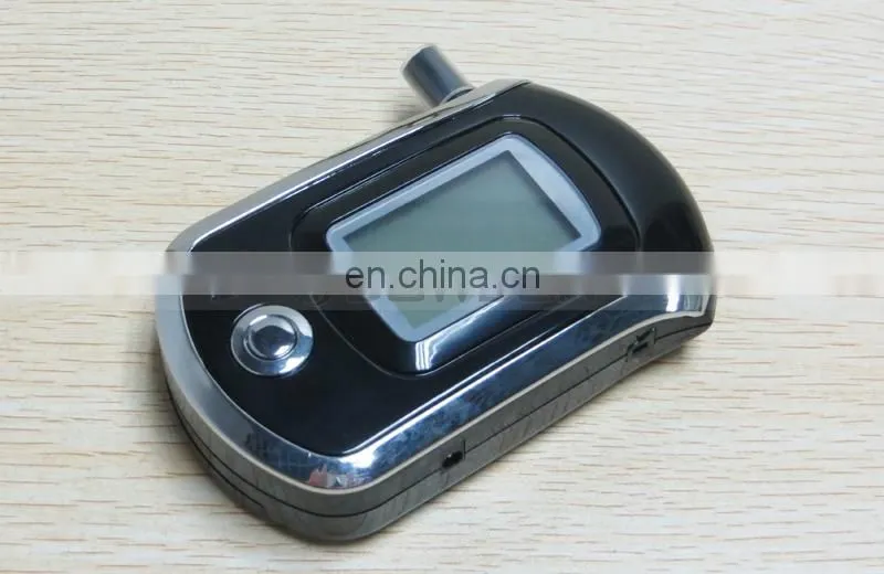 New AT6000 Digital Professional Alcohol Tester LCD Display Disposable Alcohol Breathalyzer