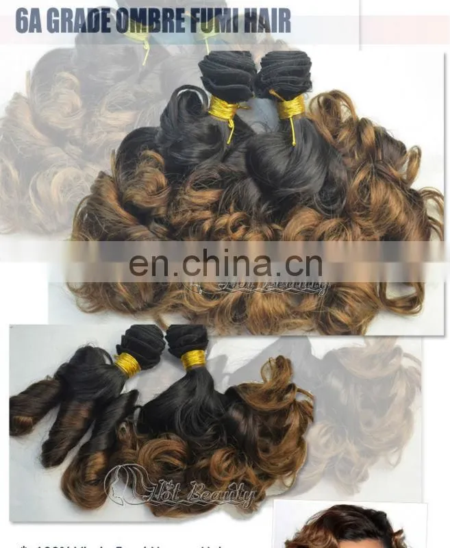 New Arrive 5A Two Tone Hair Brazilian Brown Hair Blonde Highlights