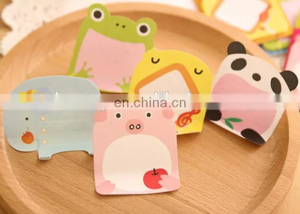 Animal Sticky Notes Self-stick Notes 8 Pad/Pack