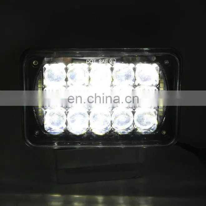 Super bright Car & motorcycle accessories 24w 4*6 inch car projector led headlight